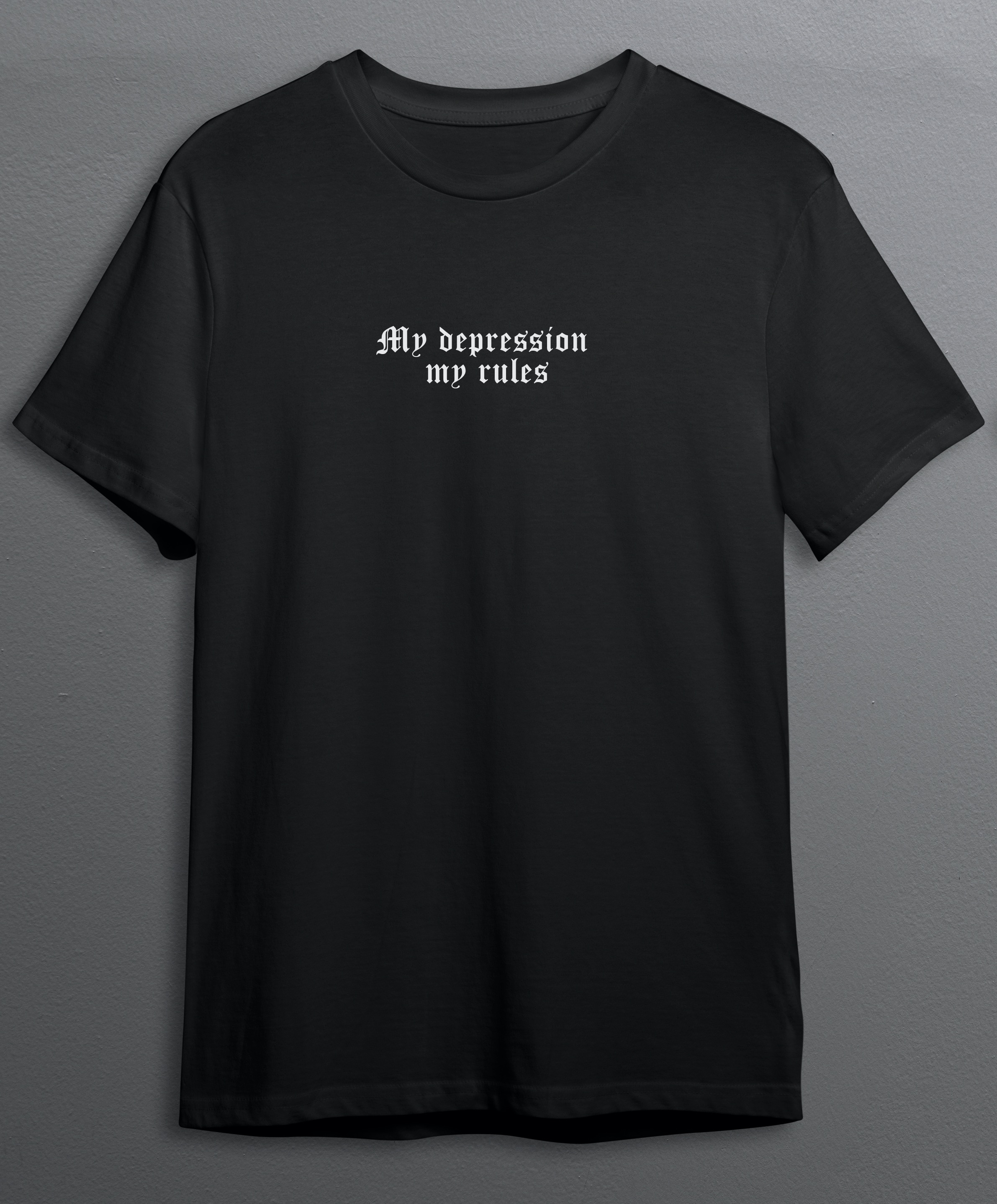 Футболка классическая "MOOD MDMR" унисекс